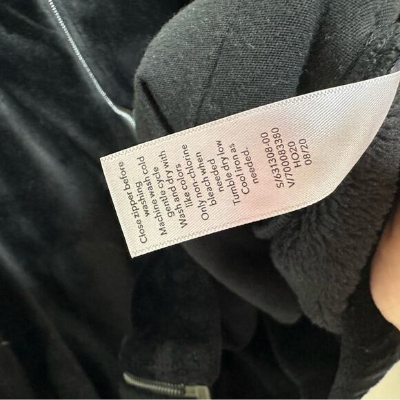 Athleta Double Cozy Karma Recover Plush Zip Jacket Back XL - Picture 5 of 7